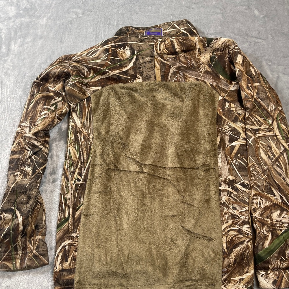 Banded Womens Realtree MAX-5 Camo Full Zip Fleece Jacket Sherpa Hybrid Small - Picture 7 of 8